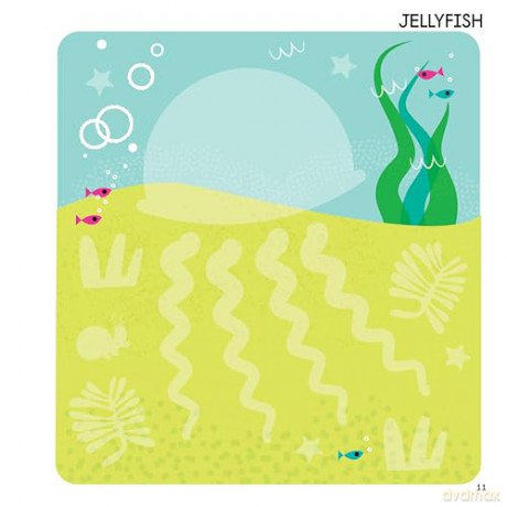 First Fun Sticker Painting: Ocean Creatures: 12 Colorful Scenes to Create - Edward Miller III [KSIĄŻKA]