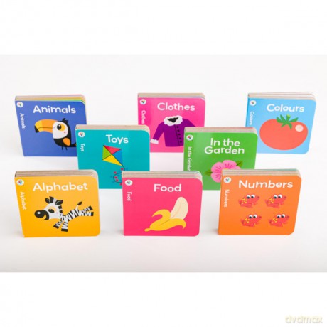 First Words My Learning Library | Hinkler Building Blocks | Board Books for Toddlers | Early Learning for Babies - Hinkler [KSIĄŻKA]