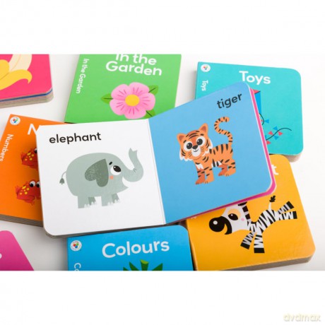 First Words My Learning Library | Hinkler Building Blocks | Board Books for Toddlers | Early Learning for Babies - Hinkler [KSIĄŻKA]