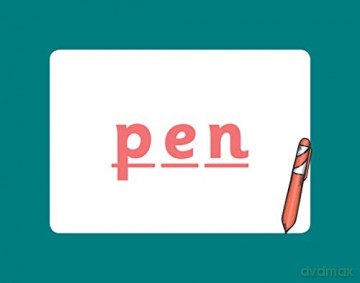 First Words Phonics Flashcards for Ages 3-5 (CGP Reception Activity Books and Cards) - CGP Books [KSIĄŻKA]