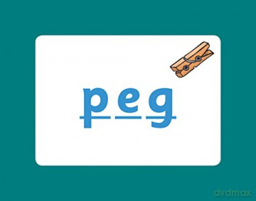 First Words Phonics Flashcards for Ages 3-5 (CGP Reception Activity Books and Cards) - CGP Books [KSIĄŻKA]