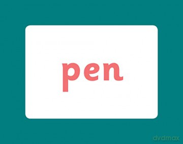 First Words Phonics Flashcards for Ages 3-5 (CGP Reception Activity Books and Cards) - CGP Books [KSIĄŻKA]