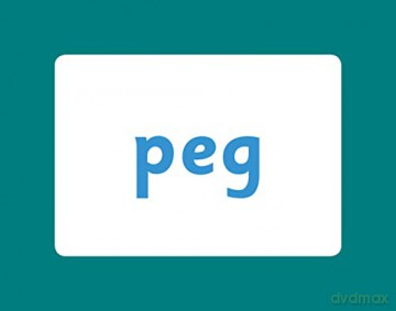 First Words Phonics Flashcards for Ages 3-5 (CGP Reception Activity Books and Cards) - CGP Books [KSIĄŻKA]