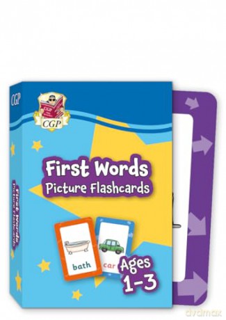First Words Picture Flashcards for Ages 1-3 (CGP Preschool Activity Books and Cards) - CGP Books [KSIĄŻKA]
