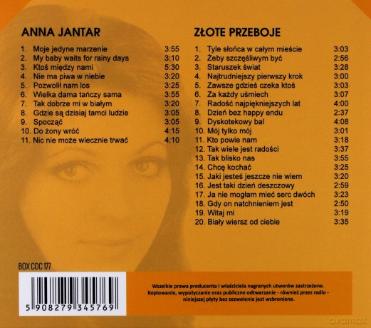 Anna Jantar: Przeboje [BOX] [2CD]