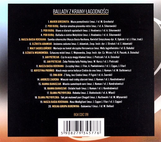 Ballady z krainy łagodności [CD]