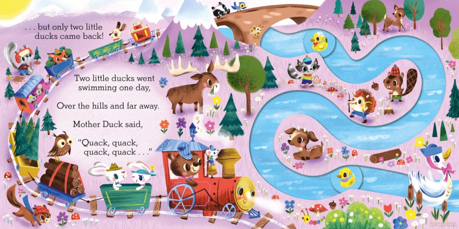 Five Little Ducks: A Slide and Count Book (Slide and Count books - Camilla Reid series) - Camilla Reid [KSIĄŻKA]