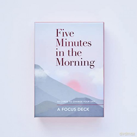 Five Minutes in the Morning: A Focus Journal (Five-minute Self-care Journals) - Aster [KALENDARZ]