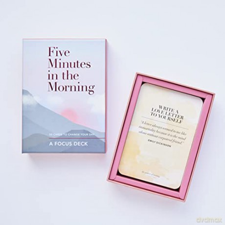 Five Minutes in the Morning: A Focus Journal (Five-minute Self-care Journals) - Aster [KALENDARZ]
