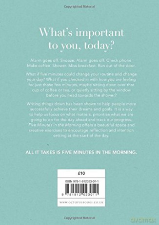 Five Minutes in the Morning: A Focus Journal (Five-minute Self-care Journals) - Aster [KALENDARZ]