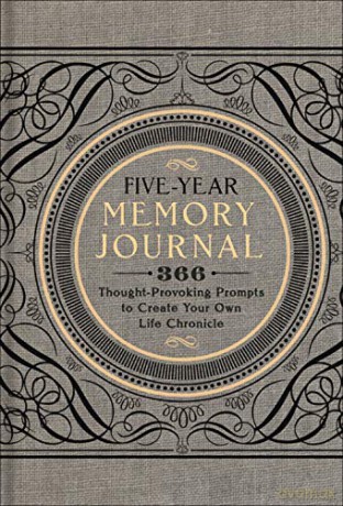 Five-Year Memory Journal: 366 Thought-Provoking Prompts to Create Your Own Life Chronicle: Volume 1 (Gilded, Guided Journals) - Sterling [KSIĄŻKA]