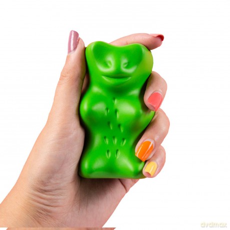 Fizz Creations Gold Bear Stress Squeezer Novelty Toy Stress Toy [KSIĄŻKA]