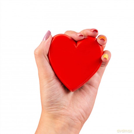 Fizz Creations Heart Sweet Stress Squeezer Novelty Toy Stress Toy [KSIĄŻKA]