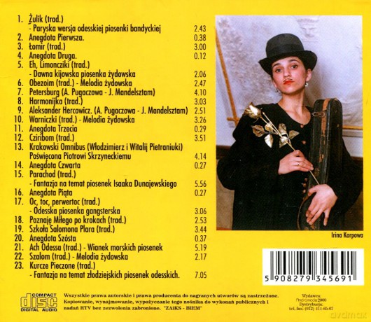 Teatr Zwierciadło: Piosenki Żydowskie [CD]