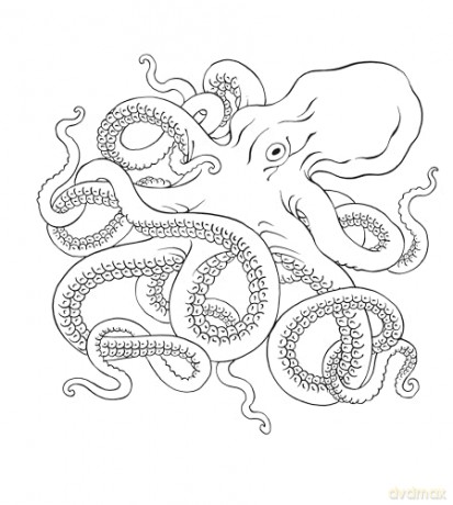 Flash Book, The: Hand-Drawn Tattoos to Color: Tattoo Designs to Color - Chris Garver [KSIĄŻKA]