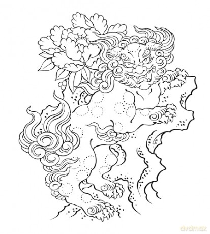 Flash Book, The: Hand-Drawn Tattoos to Color: Tattoo Designs to Color - Chris Garver [KSIĄŻKA]