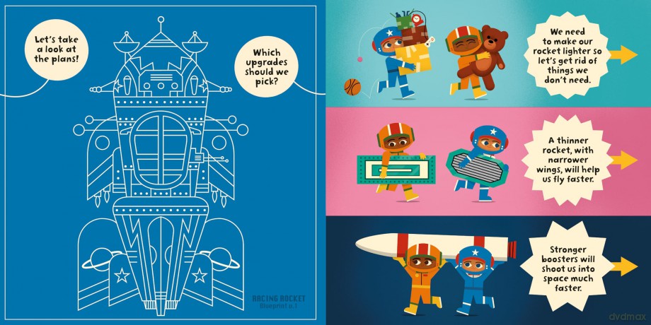 Flip, Flap, Build: Rockets - Macmillan Children's Books [KSIĄŻKA]