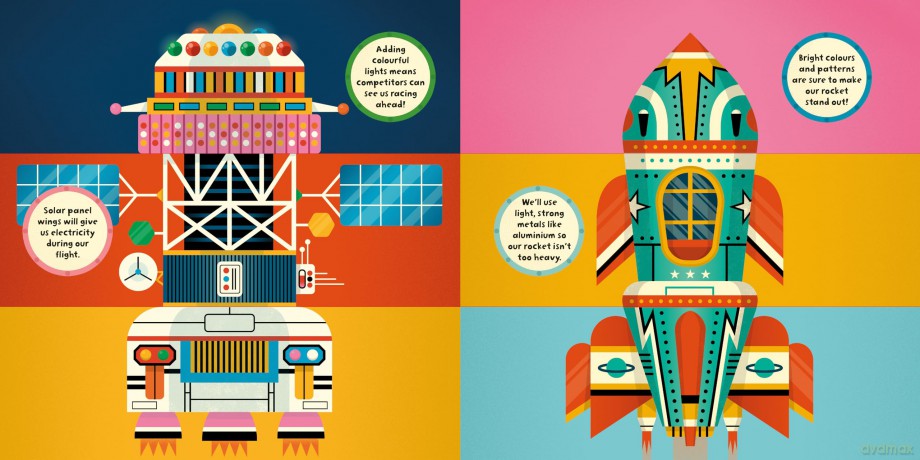 Flip, Flap, Build: Rockets - Macmillan Children's Books [KSIĄŻKA]