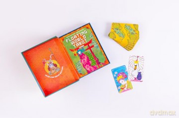 Floating World Tarot: Explore the Ancient Traditions of the Tarot with Japanese Spiritualism - Oliver Luke Delorie [KOMIKS]