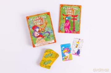 Floating World Tarot: Explore the Ancient Traditions of the Tarot with Japanese Spiritualism - Oliver Luke Delorie [KOMIKS]