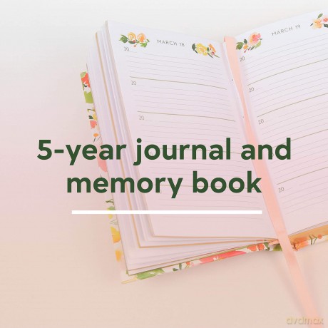Floral One Line a Day: A Five-Year Memory Book - Yao Cheng [KSIĄŻKA]