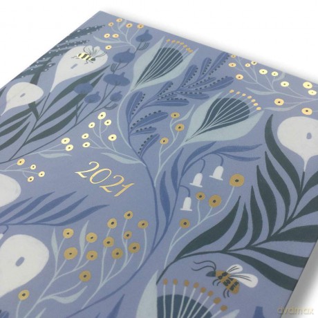 Floral Typography 2021 Calendar [KSIĄŻKA]