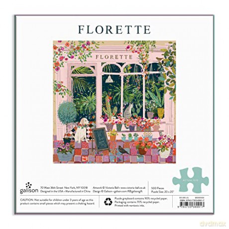 Florette 500 Piece Puzzle - Victoria Ball [PUZZLE]