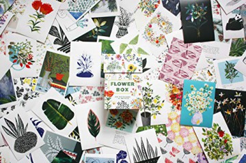 Flower Box Postcards: 100 Postcards by 10 artists - Princeton Architectural Press [KALENDARZ]