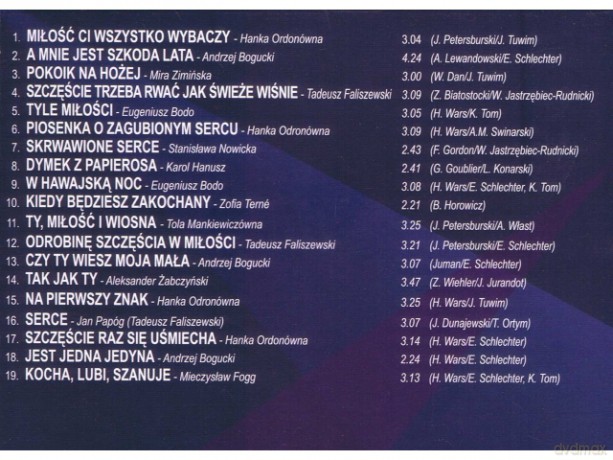 Wspomnień czar cudownych lat Vol. 1 [CD]