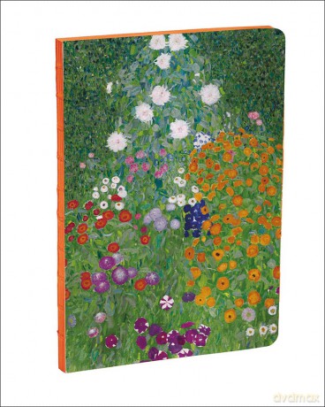 Flower Garden, Gustav Klimt: A5 Notebook - Gustav Klimt [KALENDARZ]