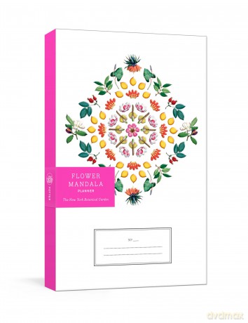 Flower Mandala Week-at-a-Glance Diary - New York Botanical Garden [KSIĄŻKA]