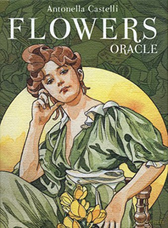 Flower Oracle: 38 full colour cards and instructions - Antonella Castelli [KSIĄŻKA]
