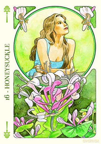 Flower Oracle: 38 full colour cards and instructions - Antonella Castelli [KSIĄŻKA]