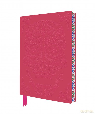 Flower Sugar Skull Artisan Art Notebook (Flame Tree Journals) (Artisan Art Notebooks) - Flame Tree Studio [KALENDARZ]