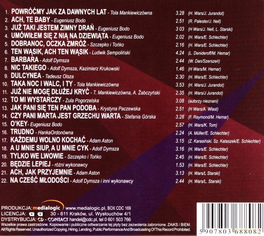 Wspomnień czar cudownych lat Vol. 2 [CD]