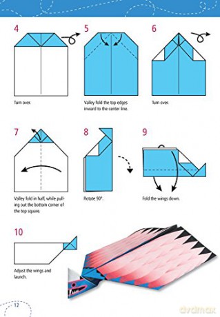 Flying Dragons Paper Airplane Kit: 48 Paper Airplanes, 64 Page Instruction Book, 12 Original Designs, YouTube Video Tutorials - Sam Ita [KSIĄŻKA]