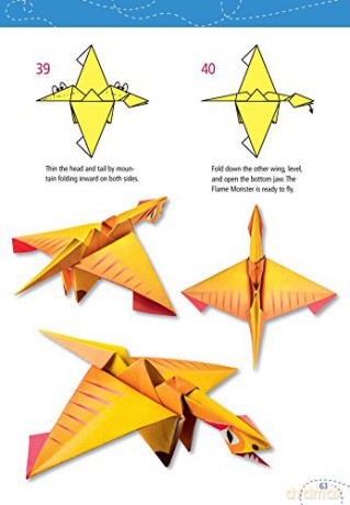 Flying Dragons Paper Airplane Kit: 48 Paper Airplanes, 64 Page Instruction Book, 12 Original Designs, YouTube Video Tutorials - Sam Ita [KSIĄŻKA]