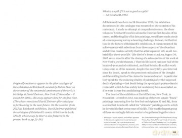 Focal Points: Ad Reinhardt - Robert Storr [KSIĄŻKA]
