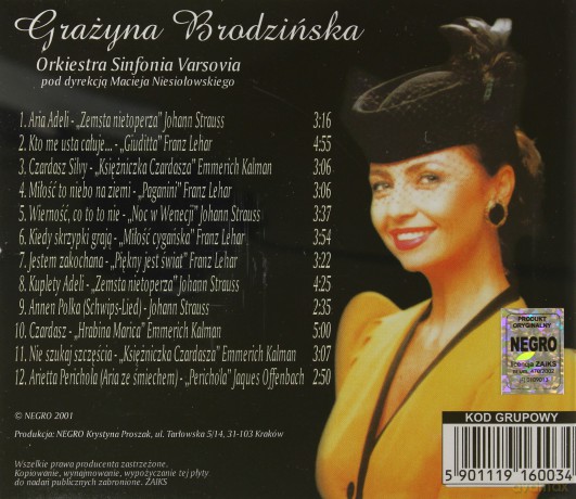 Grażyna Brodzińska: Jestem [CD]
