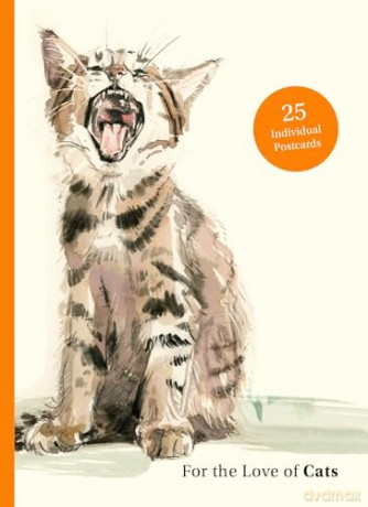For the Love of Cats: 25 Postcards - Ana Sampson [KSIĄŻKA]