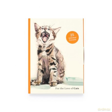 For the Love of Cats: 25 Postcards - Ana Sampson [KSIĄŻKA]