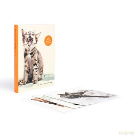 For the Love of Cats: 25 Postcards - Ana Sampson [KSIĄŻKA]