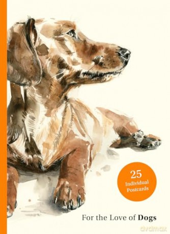 For the Love of Dogs: 25 Postcards - Ana Sampson [KSIĄŻKA]