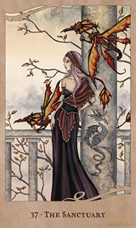 For the Love of Dragons: An Oracle deck - Angi Sullins [KSIĄŻKA]