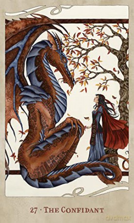 For the Love of Dragons: An Oracle deck - Angi Sullins [KSIĄŻKA]