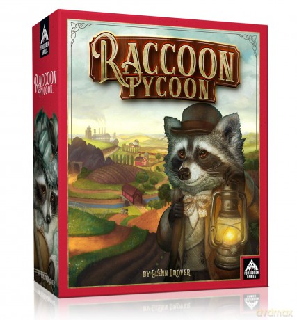 Forbidden Games - Raccoon Tycoon (Standard Edition) - Board Game [KSIĄŻKA]