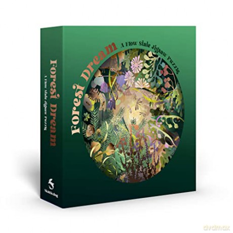 Forest Dream: A Flow State Circular Jigsaw Puzzle - Elin Svensson [KSIĄŻKA]