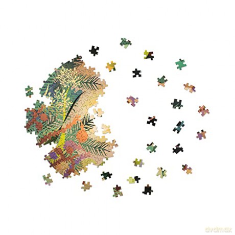 Forest Dream: A Flow State Circular Jigsaw Puzzle - Elin Svensson [KSIĄŻKA]