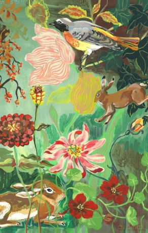 Forest Life Notebook Set - Nathalie Lete [KALENDARZ]