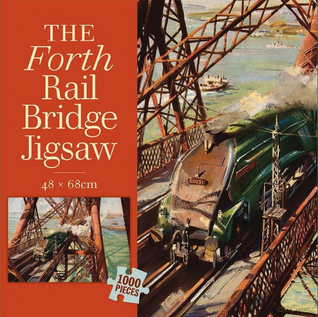 Forth Rail Bridge Jigsaw - Birlinn [KSIĄŻKA]